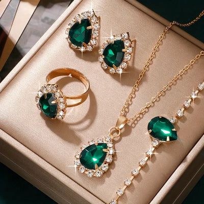 Set de Joyas Elisandre Vermont | Golden (1/4)