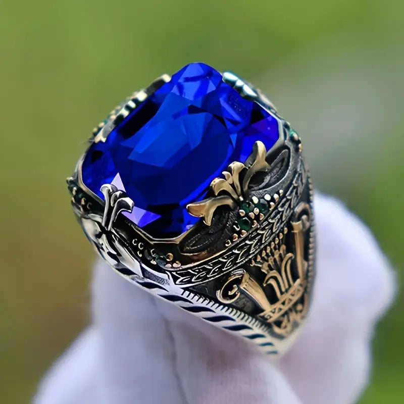 Anillo Klara Saphira | Golden Mixto