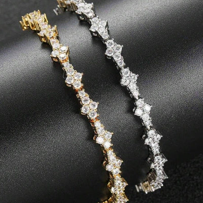 Pulsera de Tenis Clásica | Golden (4/5)