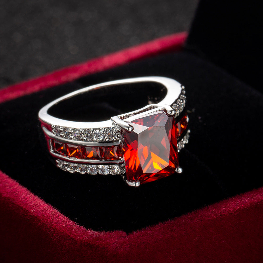 Anillo Kassira Redmont | Golden Blanco