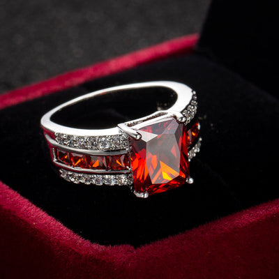 Anillo Kassira Redmont | Golden Blanco (3/4)