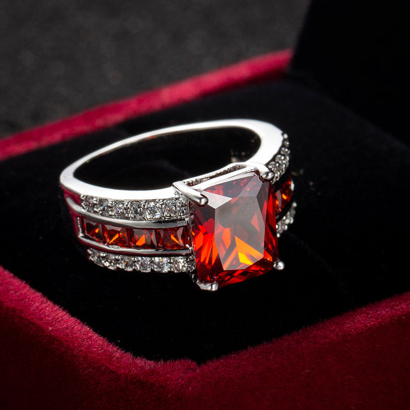 Anillo Kassira Redmont | Golden Blanco (3/4)