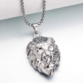 Dominion Lion Pendant Necklace | Golden