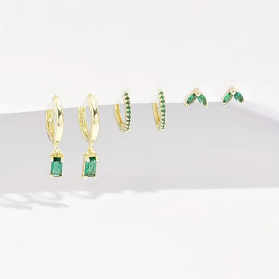 Set de Pendientes Fiorenza Viridelle | Golden (3/3)