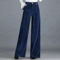 Anna Wide-Leg Velvet Pants