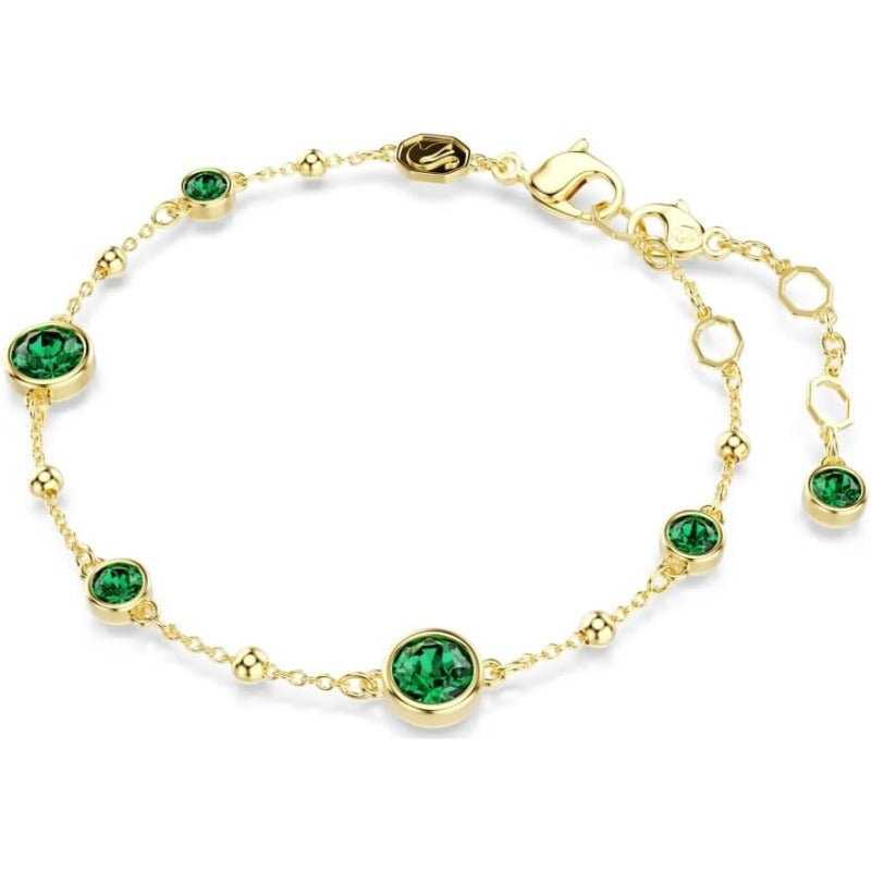 Pulsera Delicada de Esmeralda | Golden