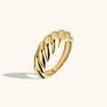 Croissant Ring | Golden Blanco