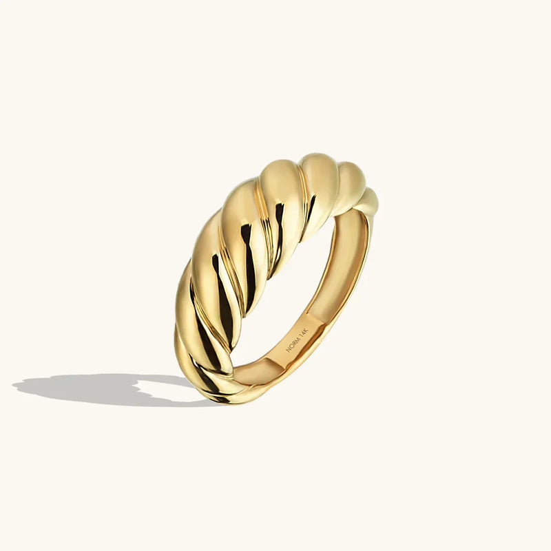Croissant Ring | Golden Blanco (2/6)