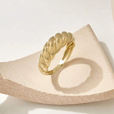 Anillo Croissant | Golden (3/4)