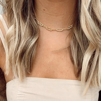 Collar Cadena Elegante Archen | Golden (4/5)