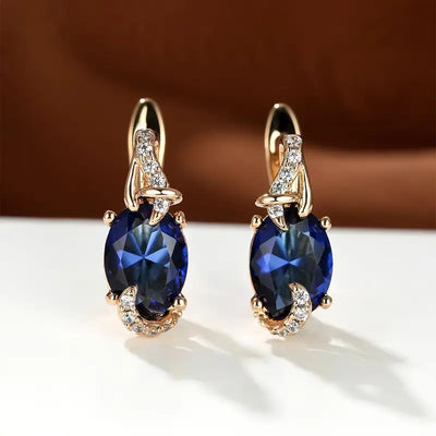 Pendientes Colgantes Royal Midnight | Golden (1/2)