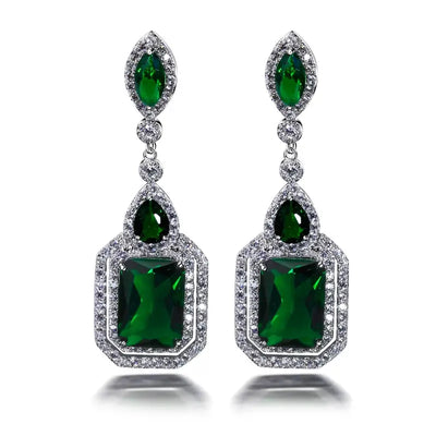 Pendientes Clarion Verdancia | Golden Blanco (4/4)