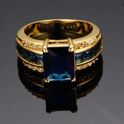 Anillo Kassira Bluemont | Golden (3/3)