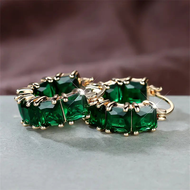 Pendientes Rowena Emeris | Golden (2/4)