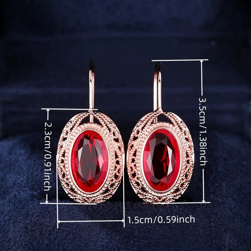 Pendientes Talessia Rougefort | Golden Rosa (4/4)