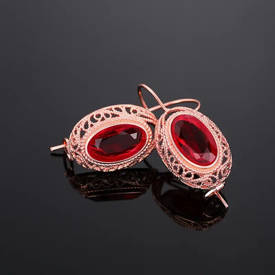 Pendientes Talessia Rougefort | Golden Rosa (2/4)