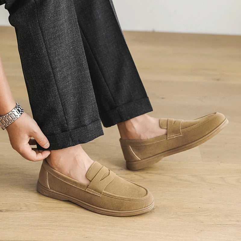 Alberto Suede Penny Loafer