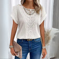Emma Crochet Lace Top