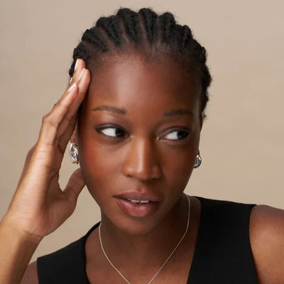 Statement Interlocking Earrings | Golden Blanco (4/6)