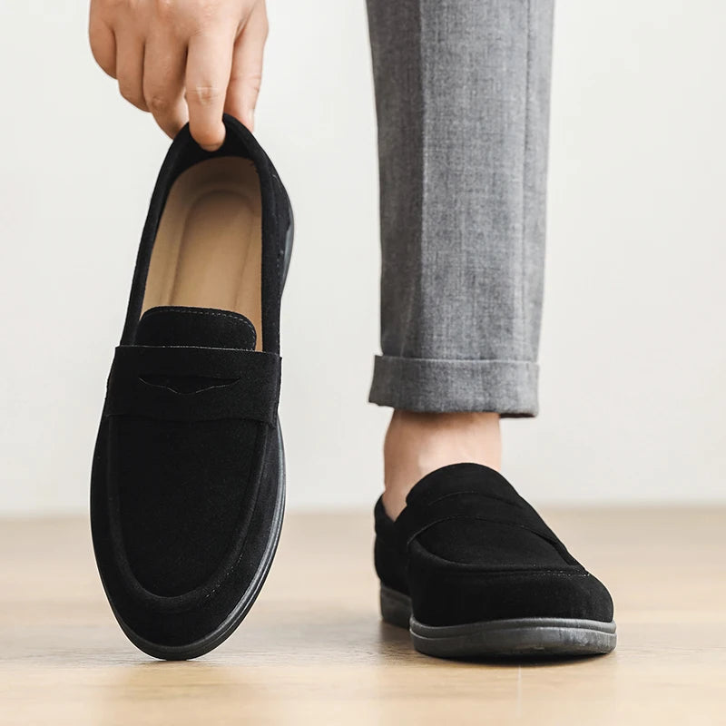 Alberto Suede Penny Loafer