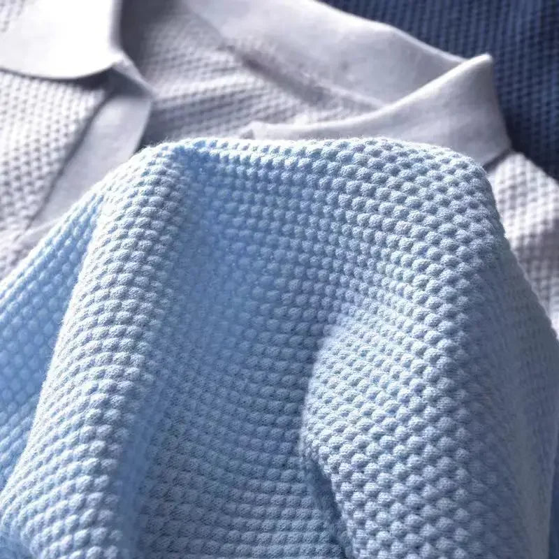 Wesley Waffle Knit Polo