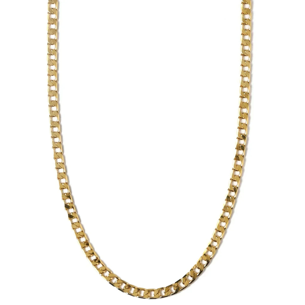 Collar Cadena Eslabón Plana | Golden