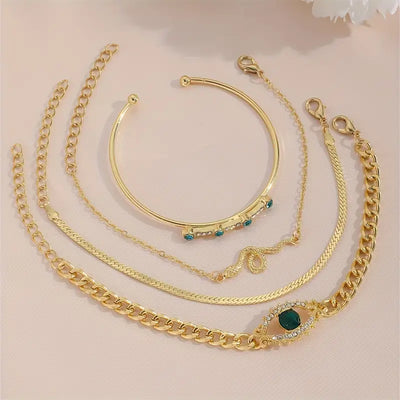 Set de Pulseras Serpina Veyra | Golden (2/5)