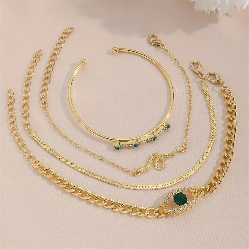 Set de Pulseras Serpina Veyra | Golden (2/5)