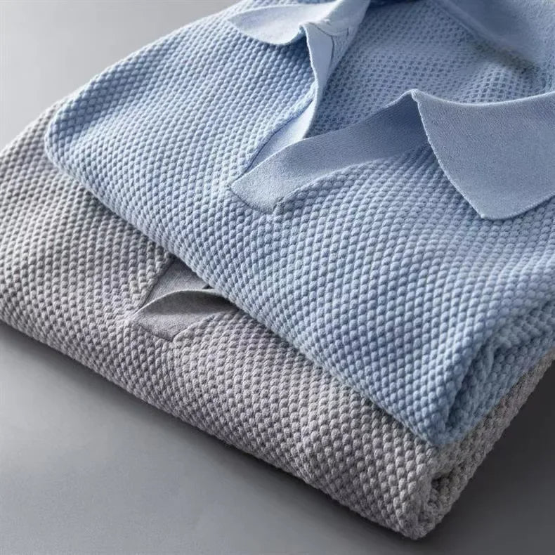 Wesley Waffle Knit Polo