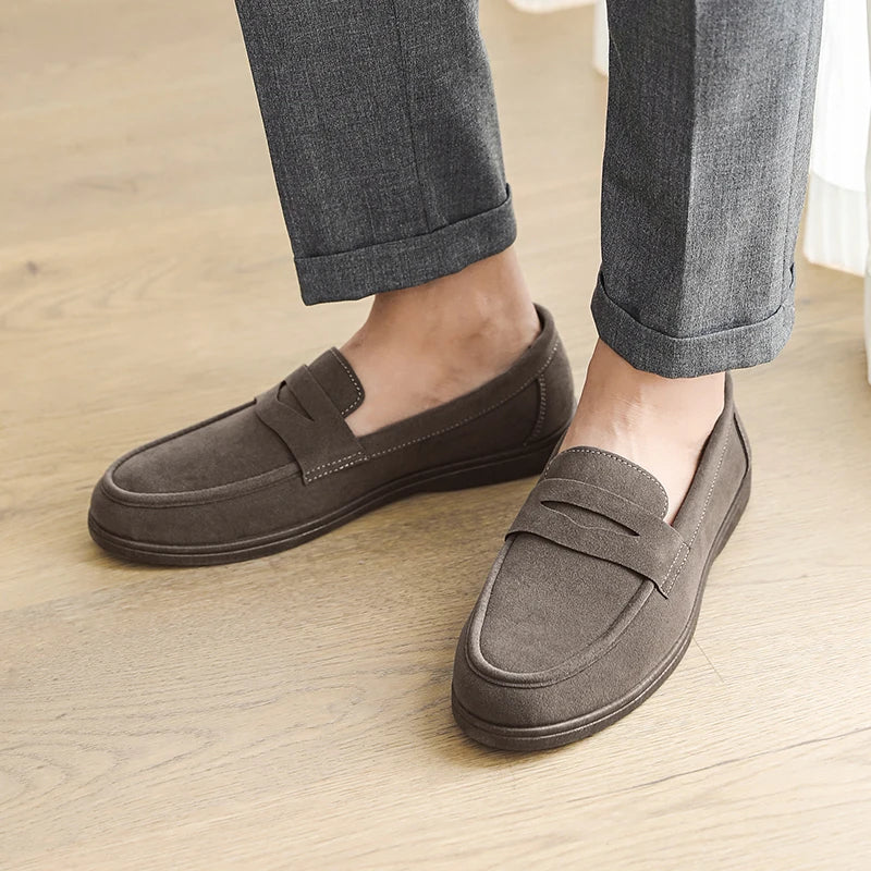 Alberto Suede Penny Loafer