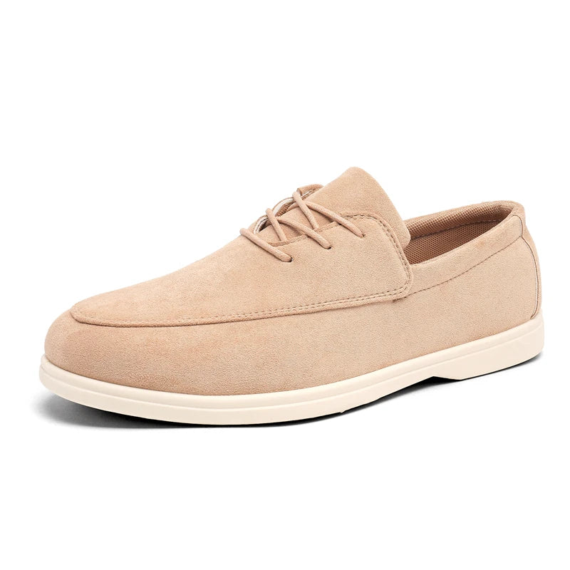 Claudio Lace-up Suede Loafer