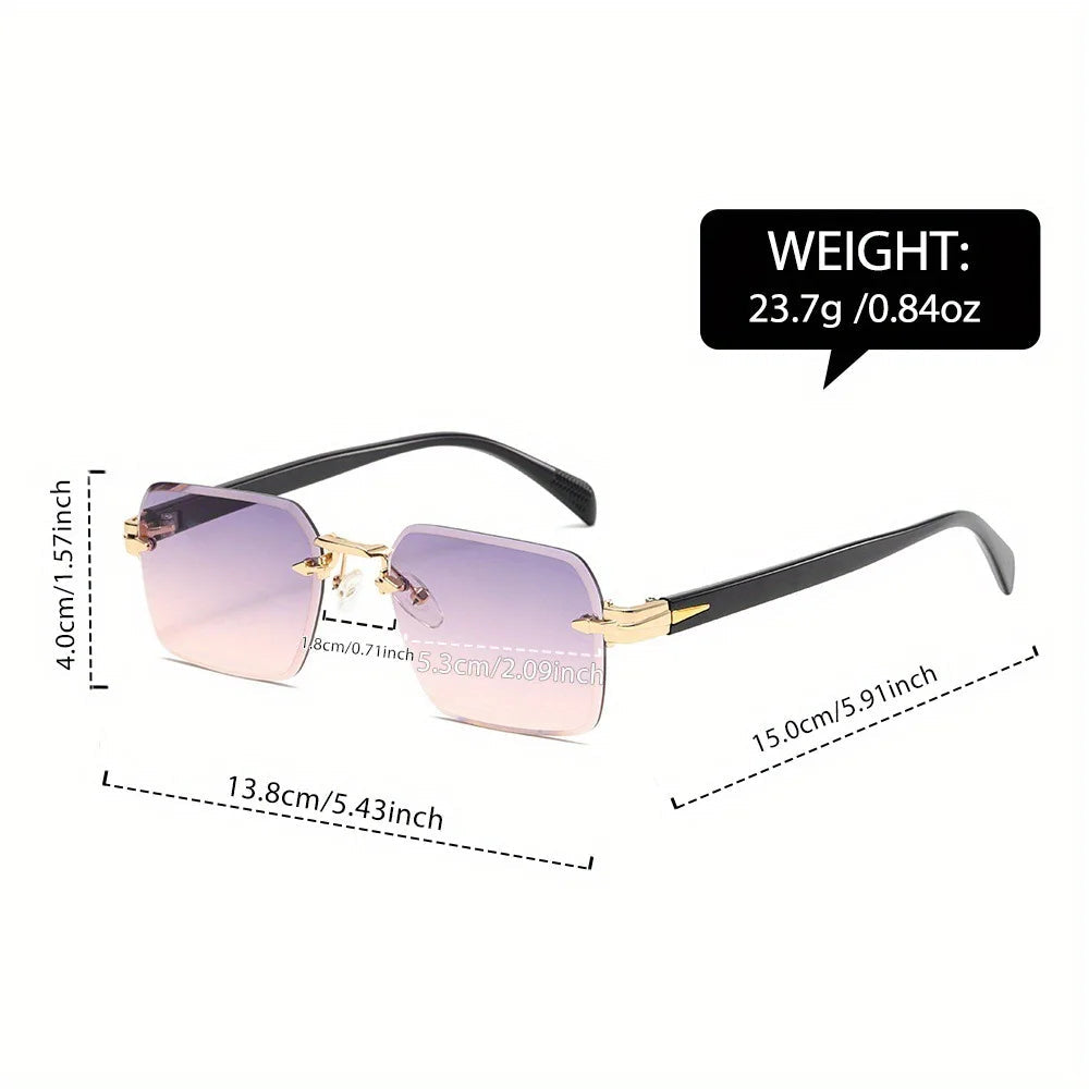 River Rimless Shades