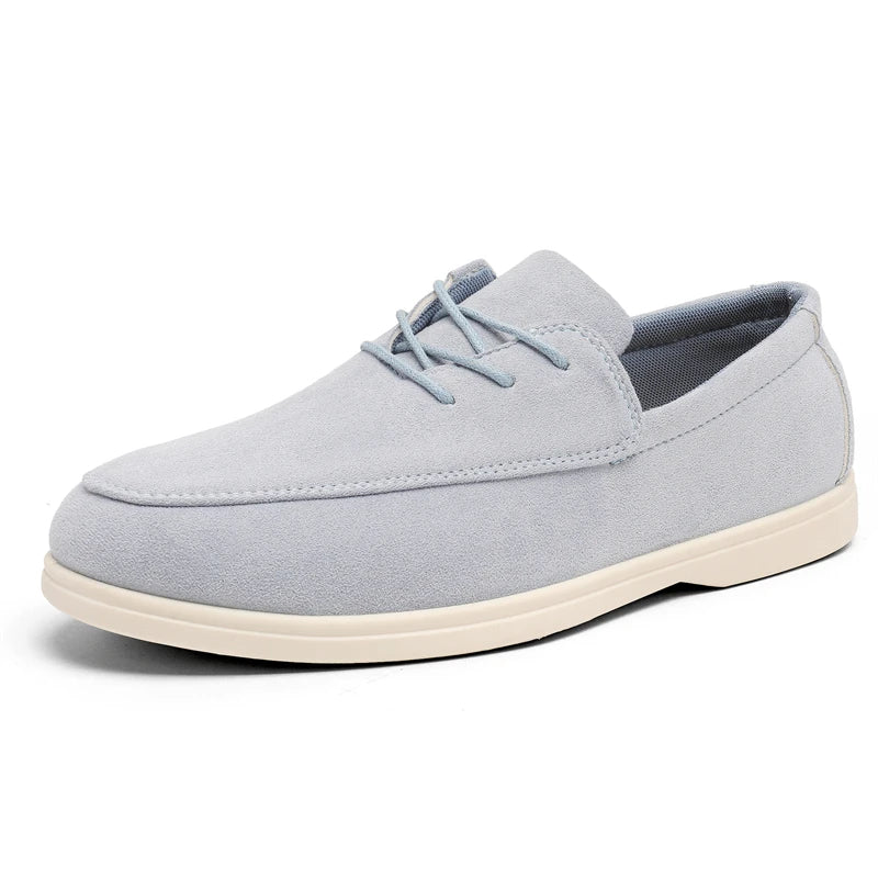 Claudio Lace-up Suede Loafer
