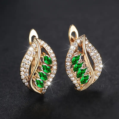 Pendientes Isola Verdancia | Golden (1/2)
