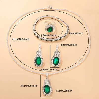 Set de Joyas Seloria Grevalyn | Golden Blanco (5/5)