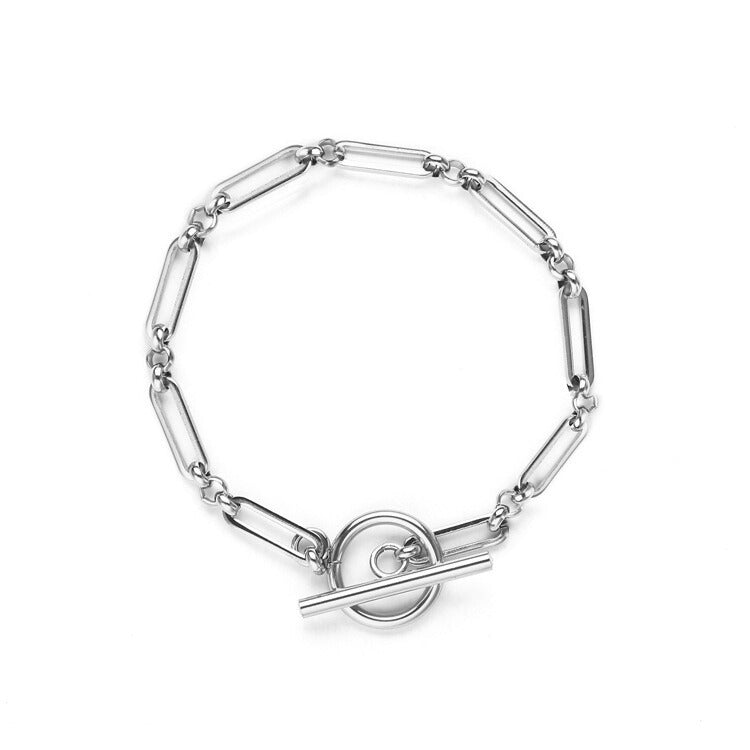 Link T-Bar Bracelet | Golden Blanco (1/6)