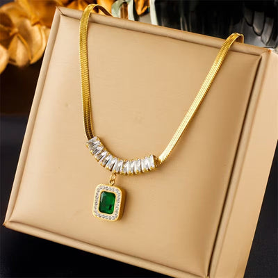 Collar Esmeralda Prisma Regalia | Golden (5/5)
