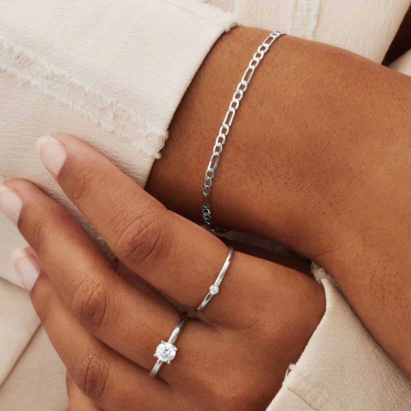 Neris Alaine Bracelet | Golden Blanco
