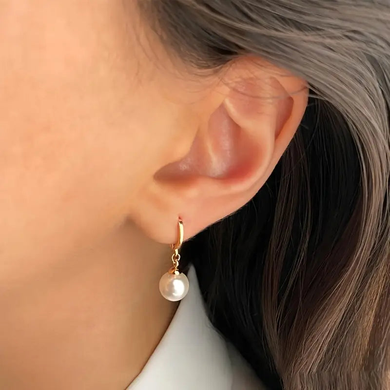 Set de Joyas de Perlas Golden Grace | Golden (6/8)
