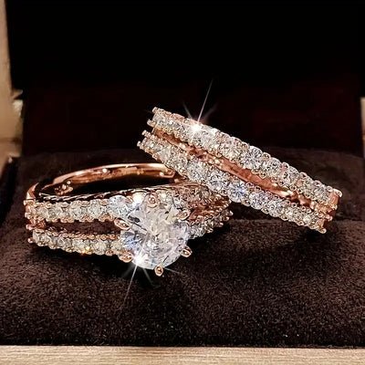 Set de Anillos Eternal Radiance | Golden (3/3)
