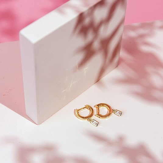 Pendientes Barra Colgante | Golden (4/4)
