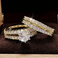 Set de Anillos Eternal Radiance | Golden