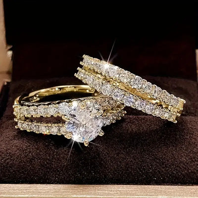 Eternal Radiance Ring Set | Golden (2/3)