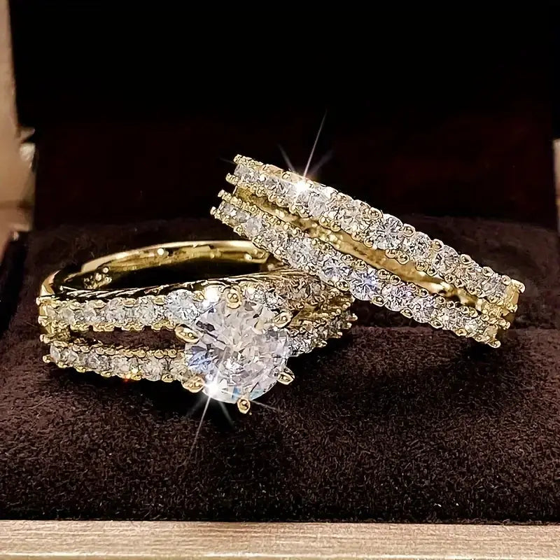 Eternal Radiance Ring Set | Golden (2/3)