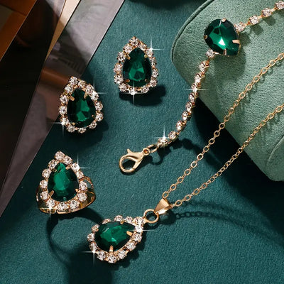 Set de Joyas Elisandre Vermont | Golden (3/4)