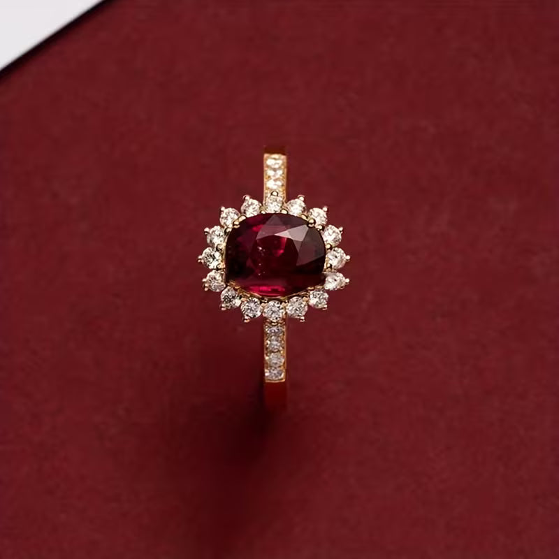 Anillo Empress Rojo | Golden