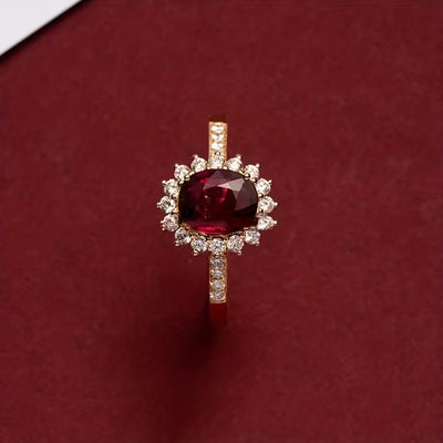 Anillo Empress Rojo | Golden (3/3)