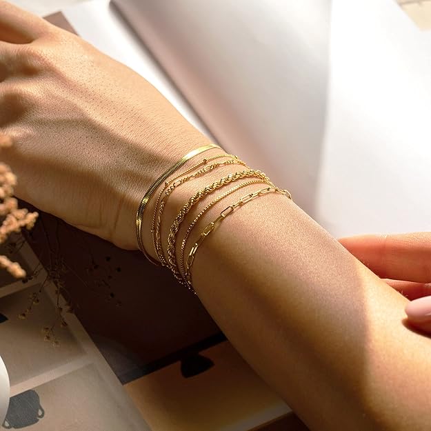 Set de Pulseras Isabella Vernetta | Golden