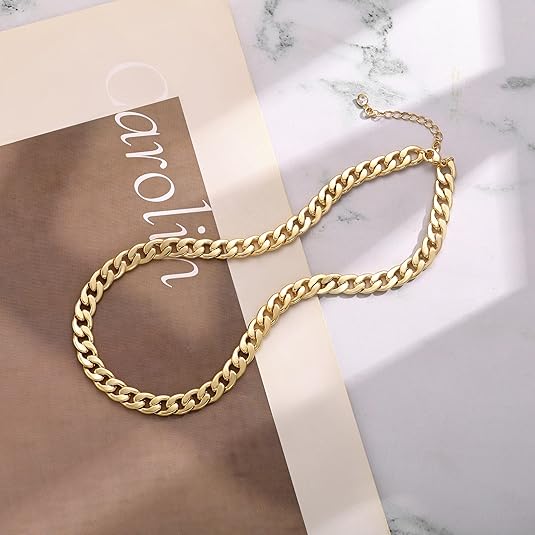 Collar Cubano Grueso | Golden (2/5)