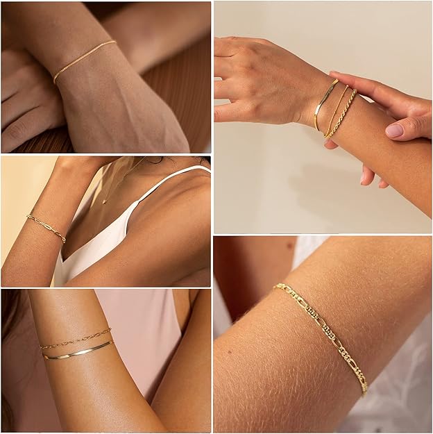 Set de Pulseras Isabella Vernetta | Golden (4/4)
